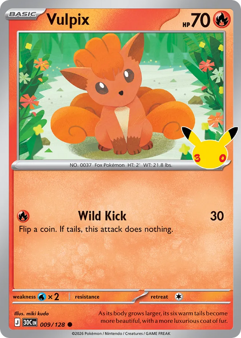 Vulpix - 009/128