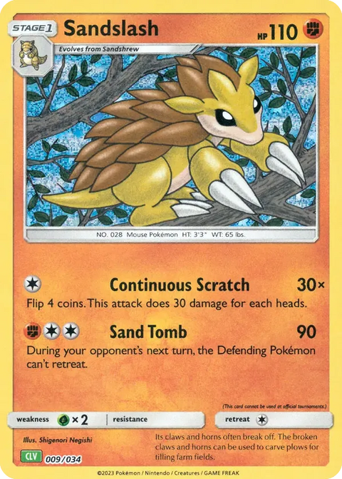 Sandslash - 009/034
