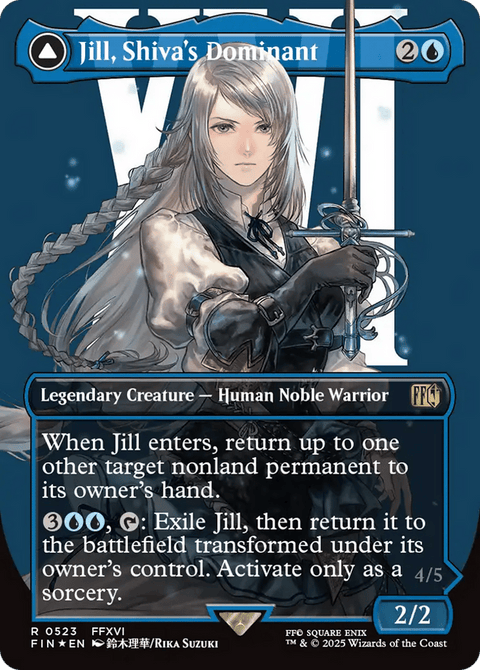 Jill, Shiva's Dominant // Shiva, Warden of Ice - 523