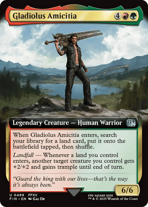 Gladiolus Amicitia - 489