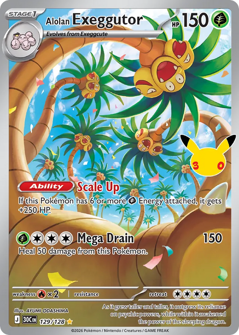 Alolan Exeggutor - 129/128