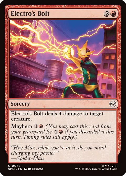Electro's Bolt - 77