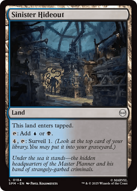 Sinister Hideout - 184
