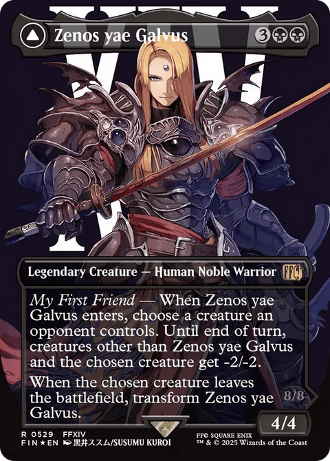 Zenos yae Galvus // Shinryu, Transcendent Rival - 529