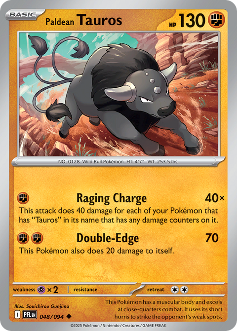 Paldean Tauros - 048/094