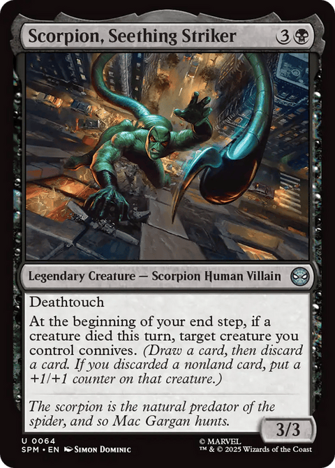 Scorpion, Seething Striker - 64