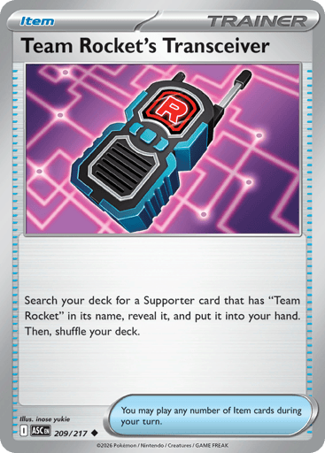 Team Rocket's Transceiver - 209/217