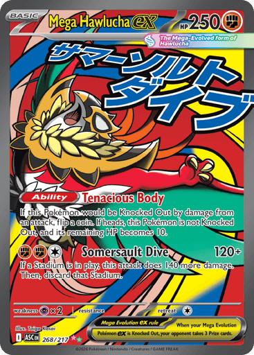 Mega Hawlucha EX - 268/217
