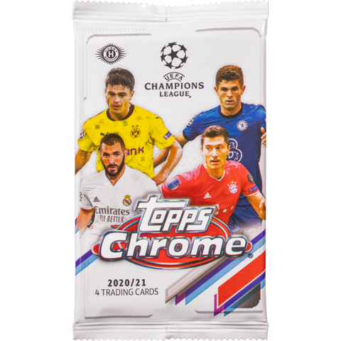 Topps Chrome 2020/21 UEFA Champions League Booster Pack