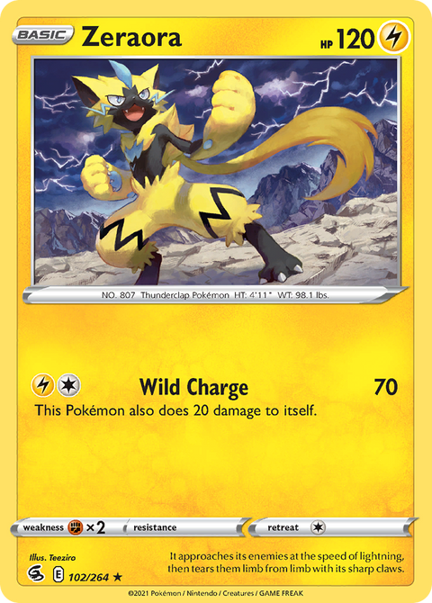 Zeraora - 102/264