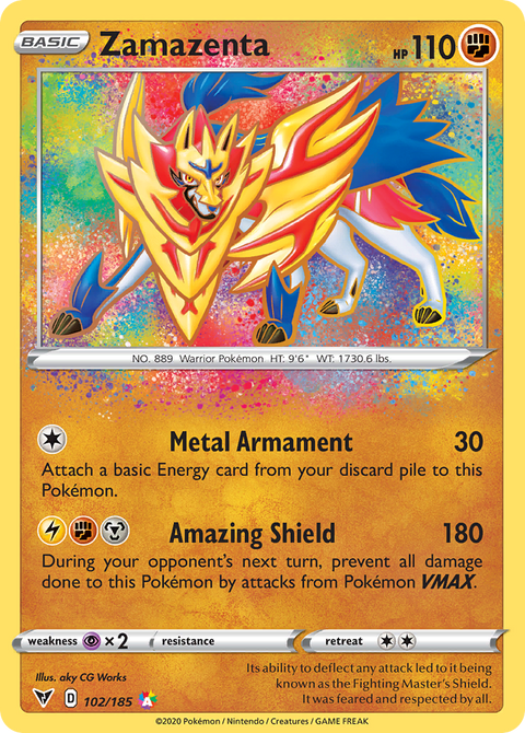 Zamazenta - 102/185