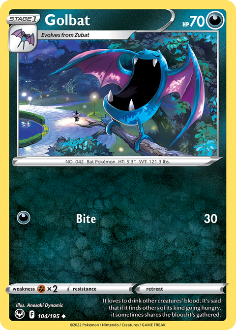 Golbat - 104/195
