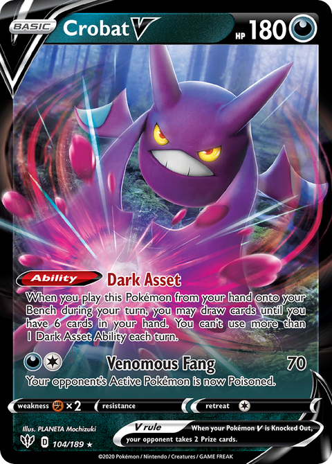 Crobat V - 104/189
