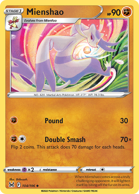 Mienshao - 104/196