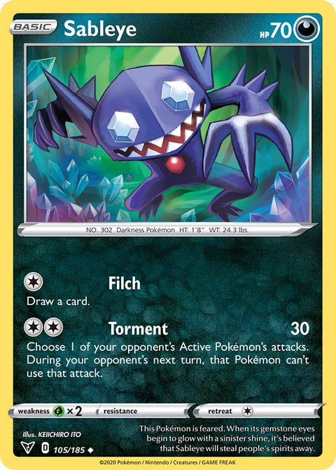 Sableye - 105/185