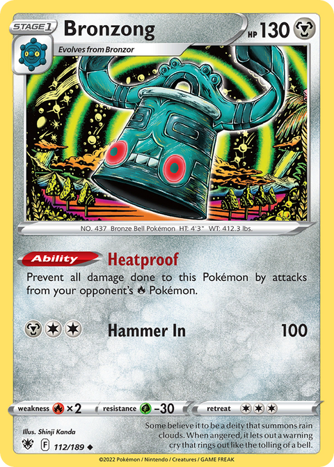 Bronzong - 112/189