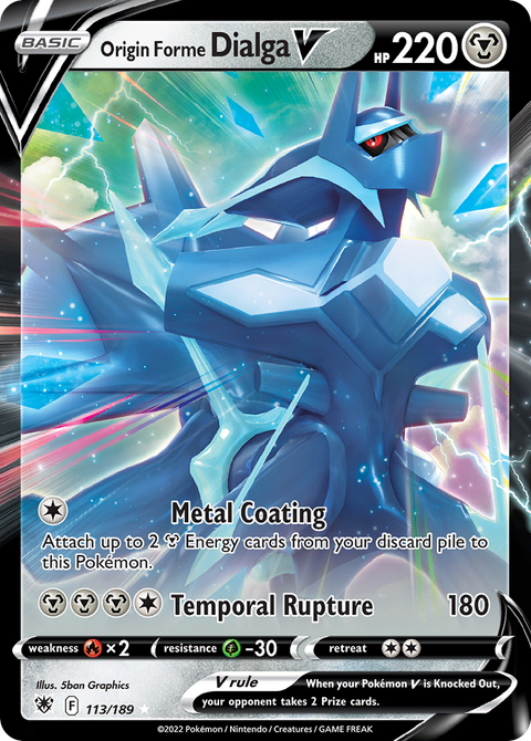 Origin Forme Dialga V - 113/189