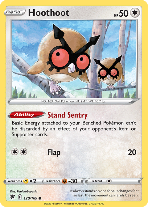 Hoothoot - 120/189