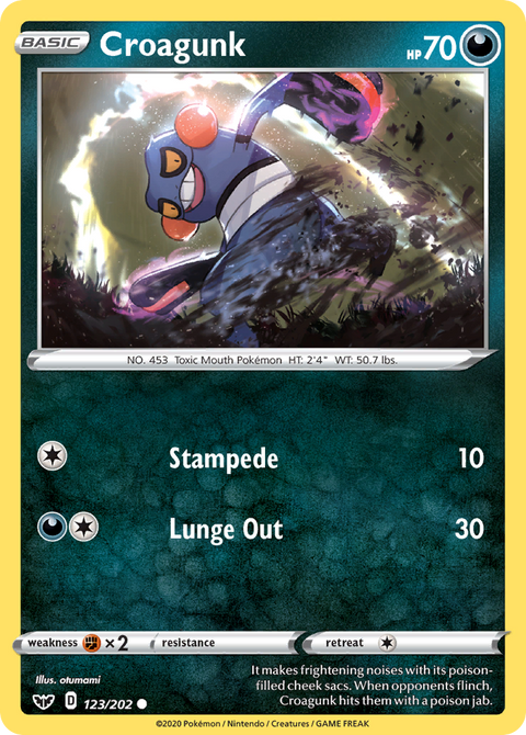 Croagunk - 123/202