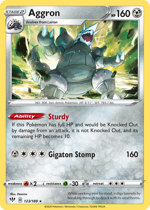 Aggron - 123/189
