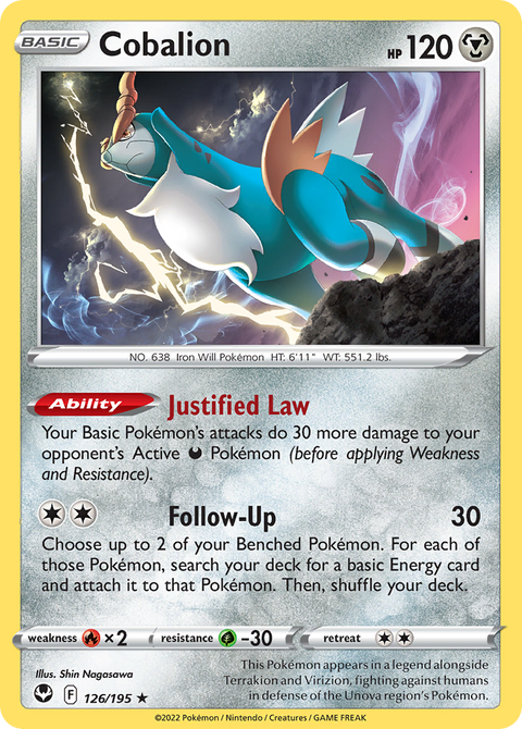 Cobalion - 126/195