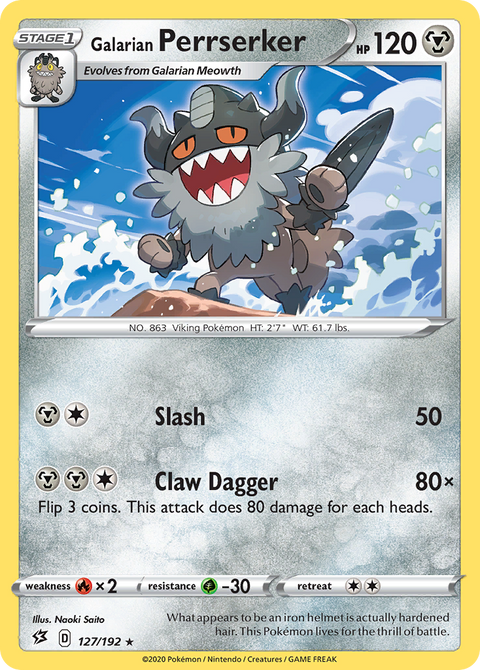 Galarian Perrserker - 127/192