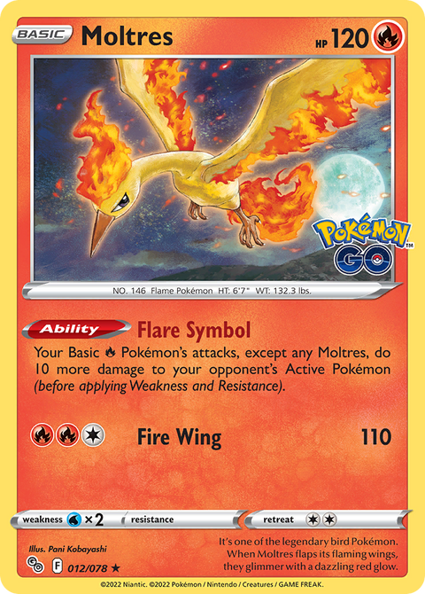 Moltres - 012/078