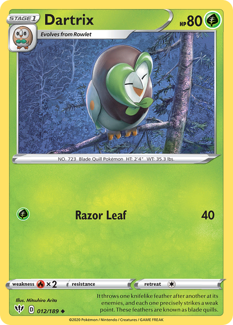 Dartrix - 012/189