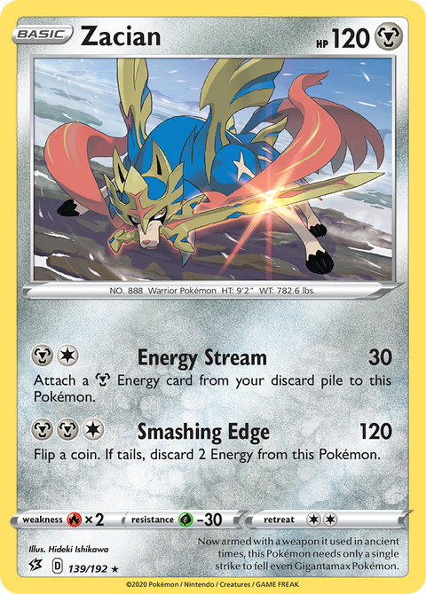 Zacian - 139/192