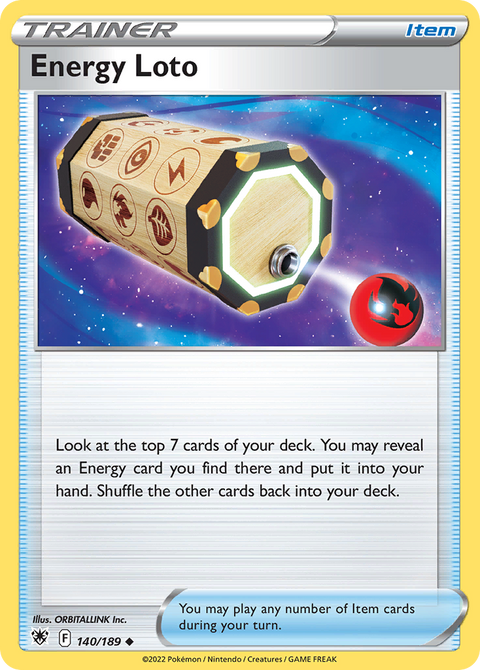 Energy Loto - 140/189