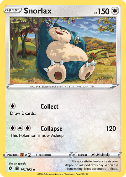 Snorlax - 141/192