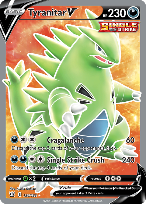 Tyranitar V - 154/163