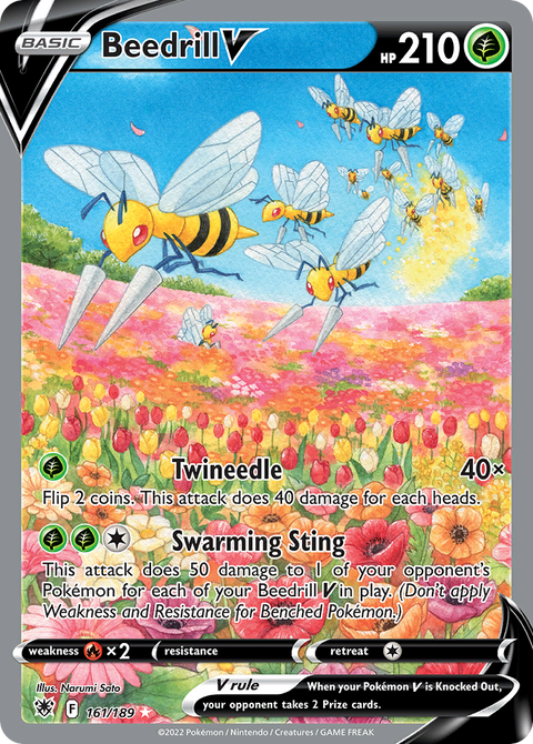 Beedrill V - 161/189