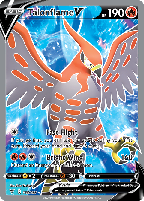 Talonflame V - 168/185