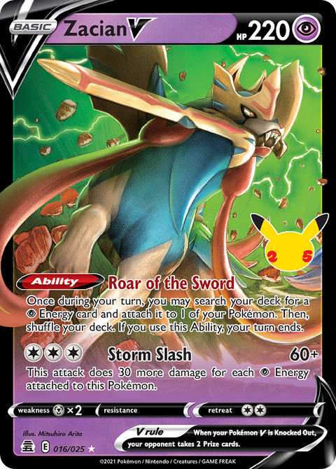 Zacian V - 016/025