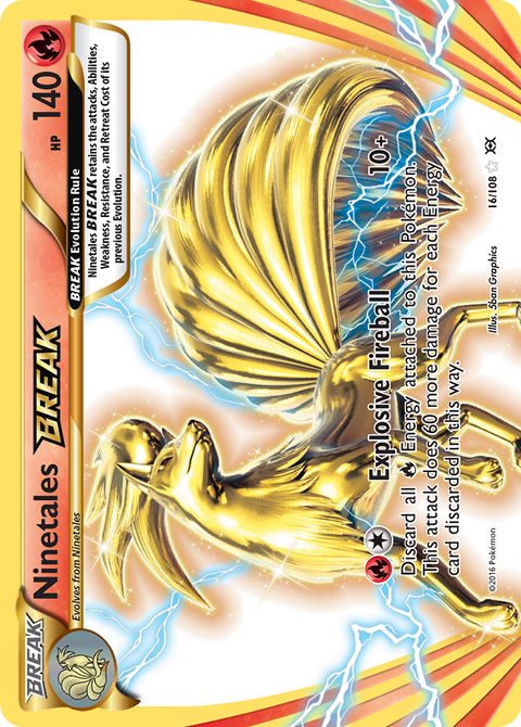 Ninetales BREAK - 16/108