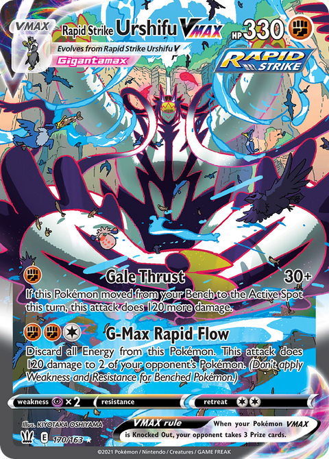 Rapid Strike Urshifu VMAX - 170/163