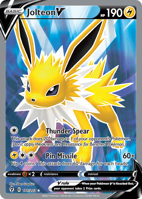 Jolteon V - 177/203