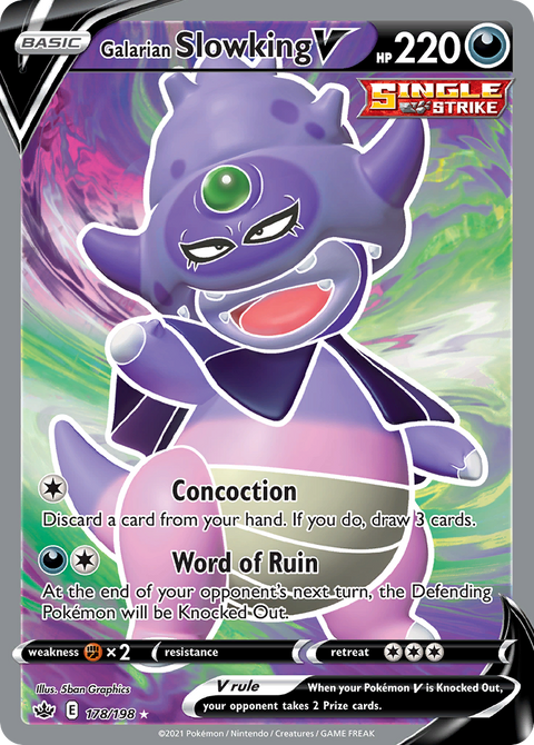 Galarian Slowking V - 178/198