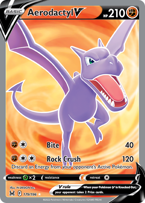 Aerodactyl V - 179/196