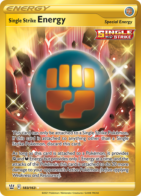 Single Strike Energy - 183/163