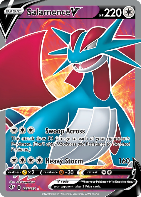 Salamence V - 185/189