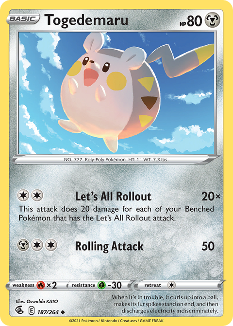 Togedemaru - 187/264