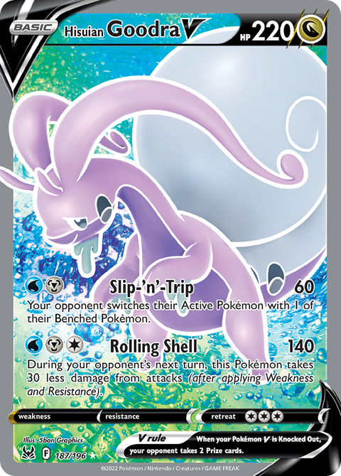 Hisuian Goodra V - 187/196