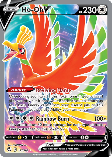 Ho-Oh V - 187/195