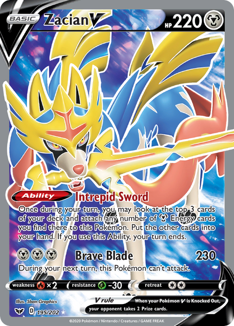 Zacian V - 195/202