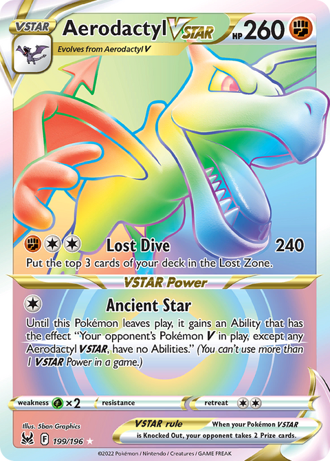 Aerodactyl VSTAR - 199/196
