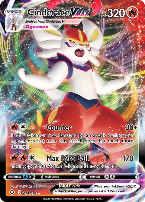 Cinderace VMAX - 019/072
