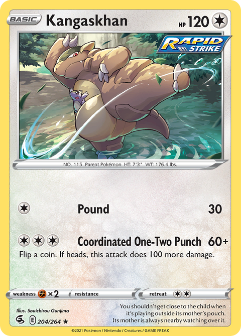 Kangaskhan - 204/264