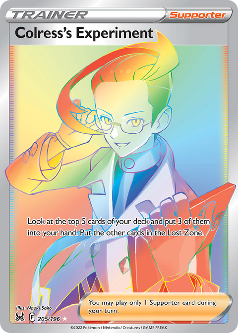 Colress's Experiment - 205/196